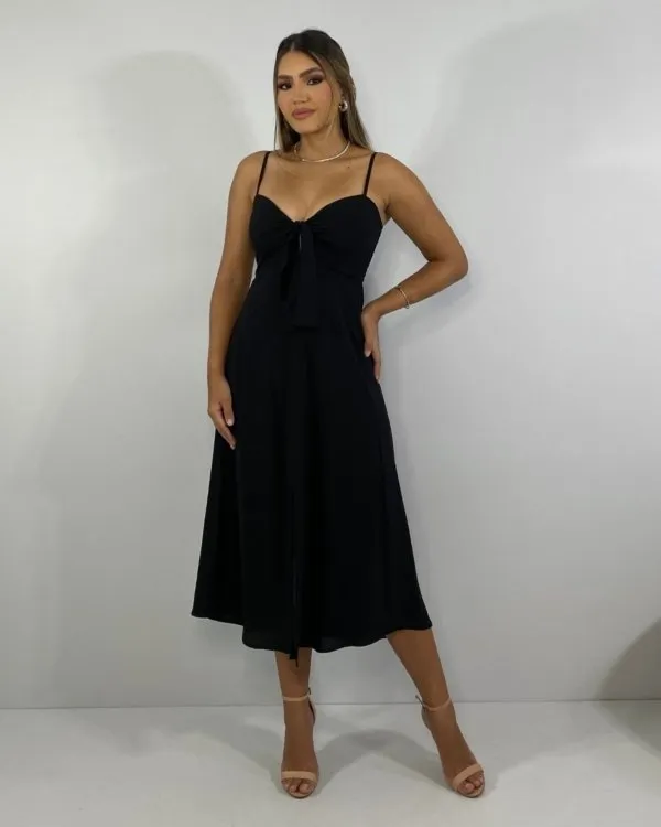 Vestido Karita - Preto