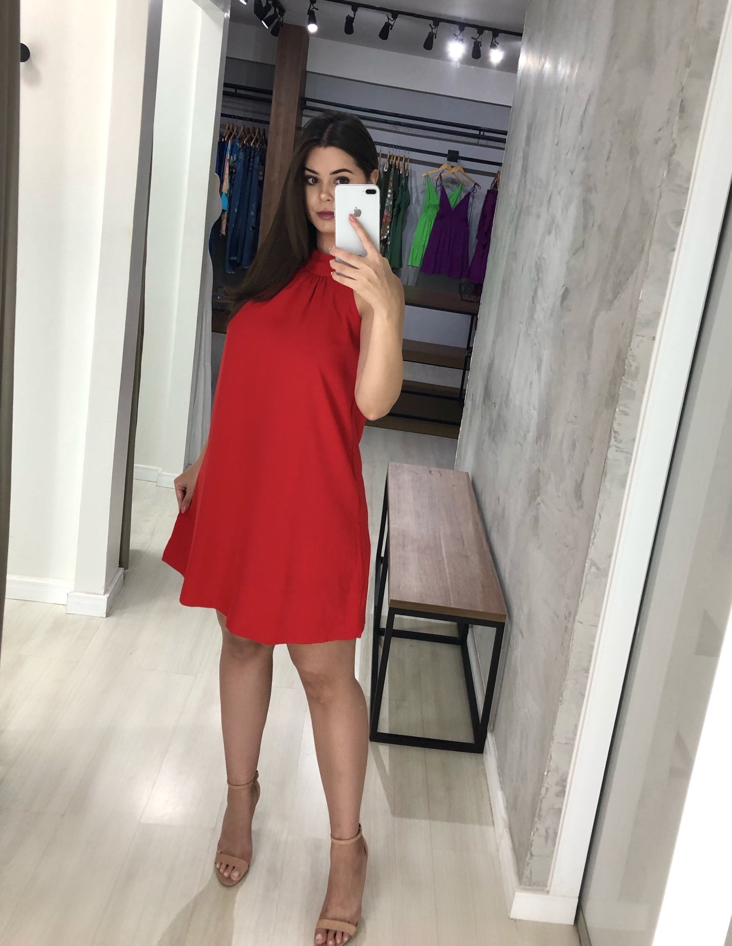 Vestido Daiane - Vermelho - Image 2