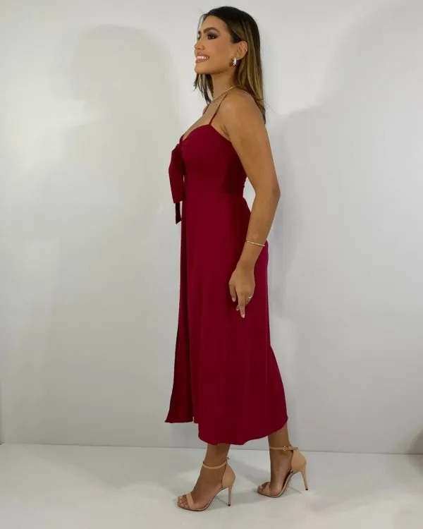 Vestido Karita - Marsala