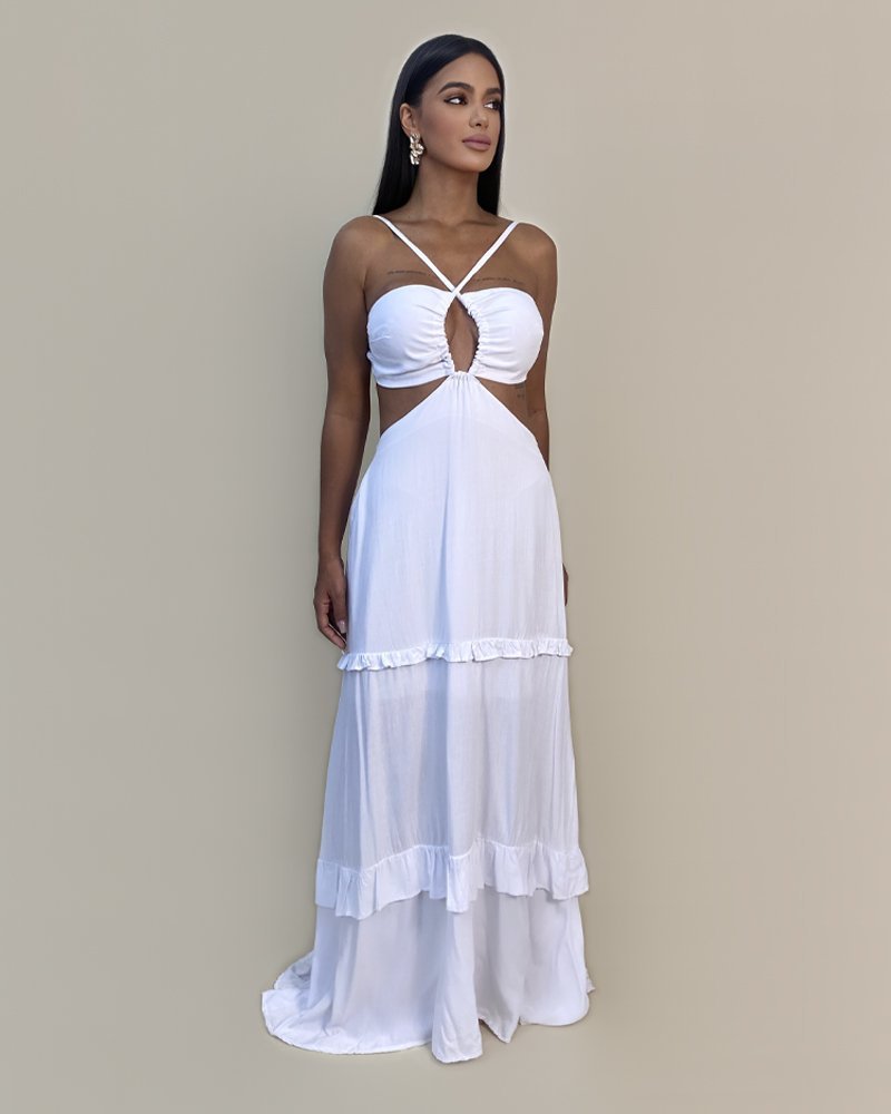 Vestido Michelle - Branco - Image 3