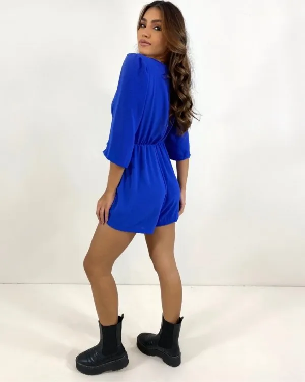 Macaquinho Isabel - Azul Royal