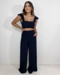 Conjunto Pantalona Samira – Preto