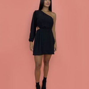 Vestido Luna em Duna - Preto - Image 4