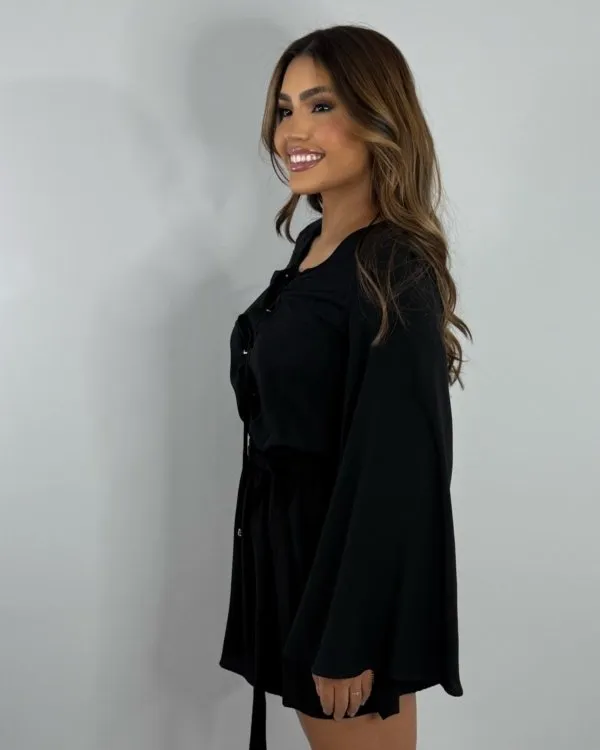 Vestido Glória - Preto