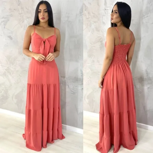 Vestido Camila - Rosê