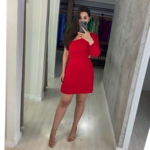 Vestido Luna - Vermelho - Image 1