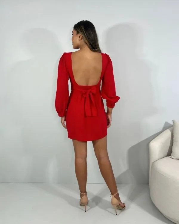 Vestido Tayla - Vermelho
