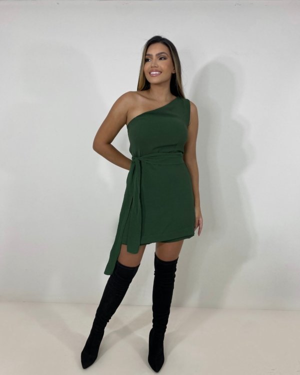 Macaquinho Suzy - Verde Militar