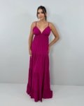 Vestido Sophia – Cereja