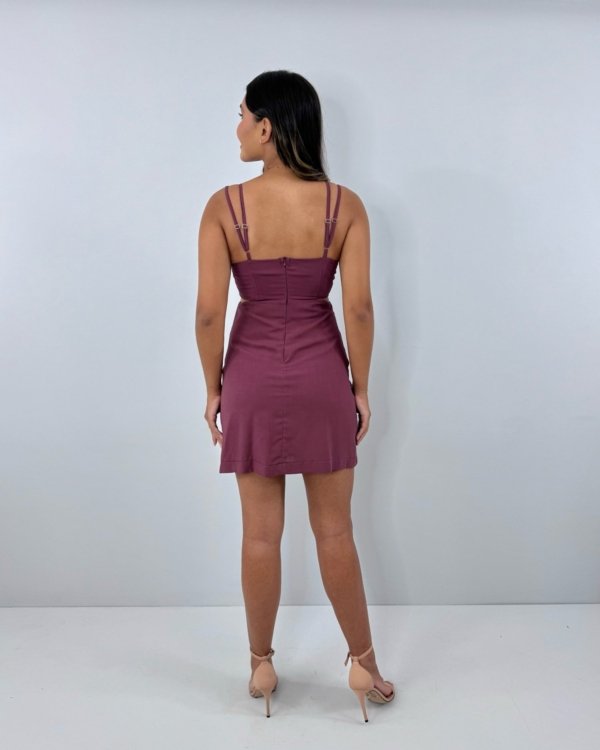 Vestido Leslie - Marrom