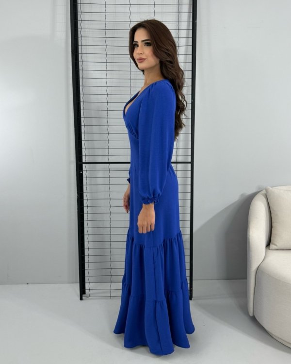 Vestido Mara - Azul Royal