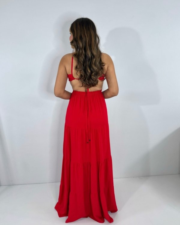 Vestido Ayla - Vermelho