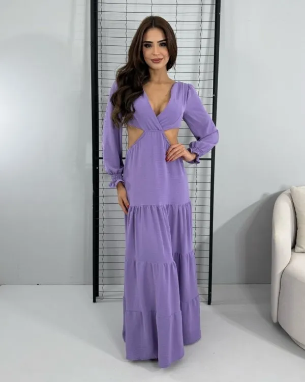 Vestido Rafaella - Lilás