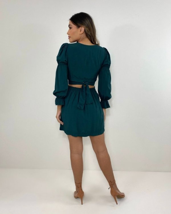 Conjunto Sheila - Verde Esmeralda