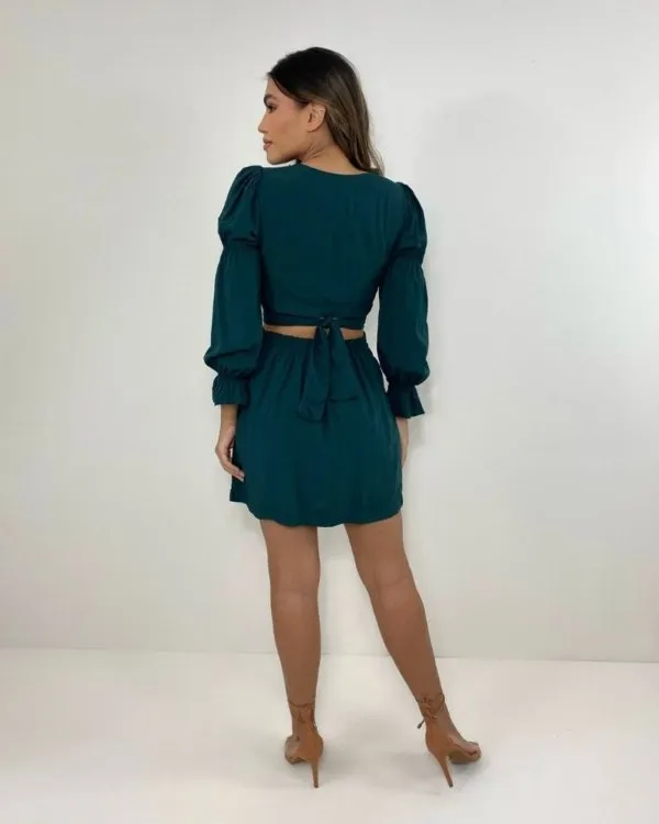 Conjunto Sheila - Verde Esmeralda