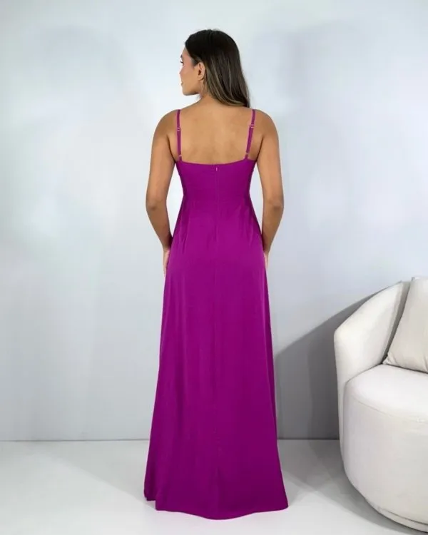 Vestido Lanna - Fúcsia