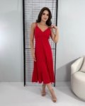 Vestido Madalena – Vermelho