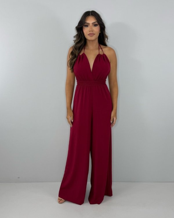 Macacão Carla - Marsala