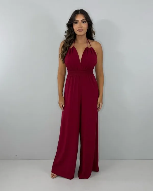 Macacão Carla - Marsala