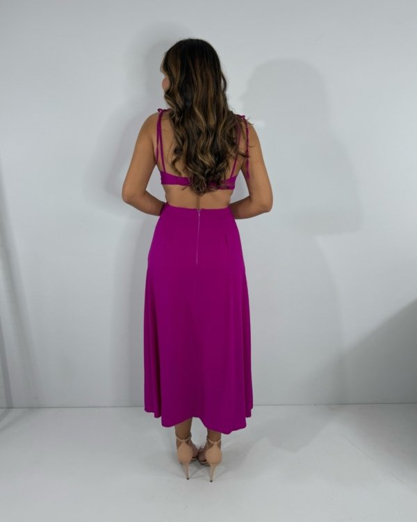 Vestido Amarilis - Fúcsia