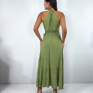 Vestido Estefane - Folhagem - Image 7