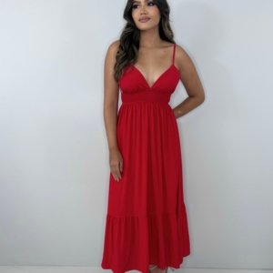 Vestido Beatriz - Vermelho - Image 1