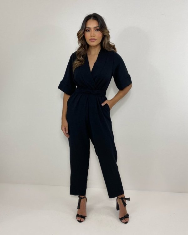 Macacão Rubia - Preto