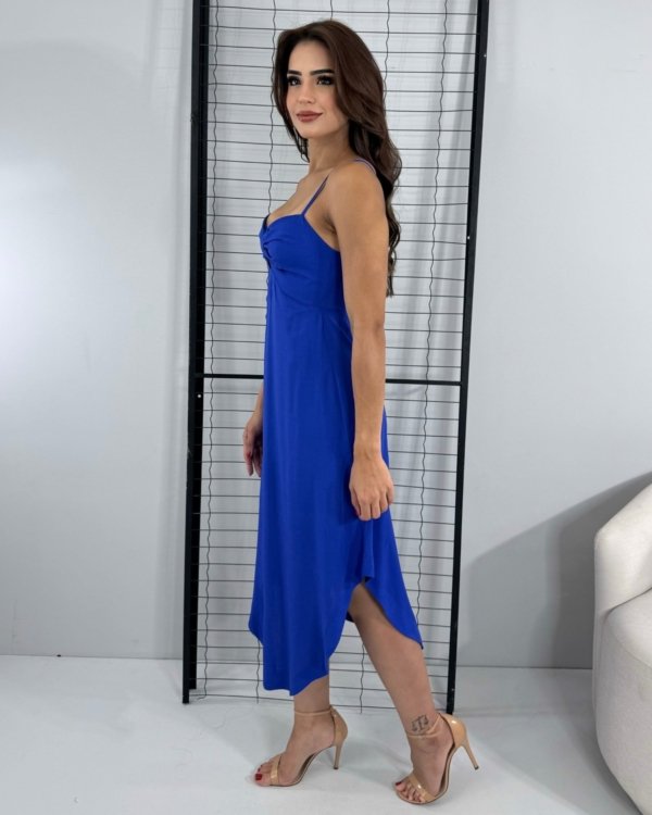 Vestido Agnes - Azul Royal