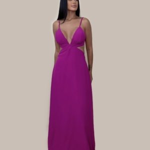 Vestido Flávia - Fúcsia - Image 3
