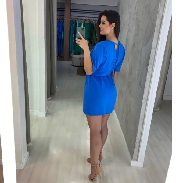 Vestido Elis - Azul