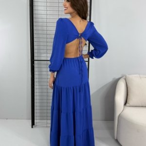Vestido Rafaella - Azul Royal - Image 3