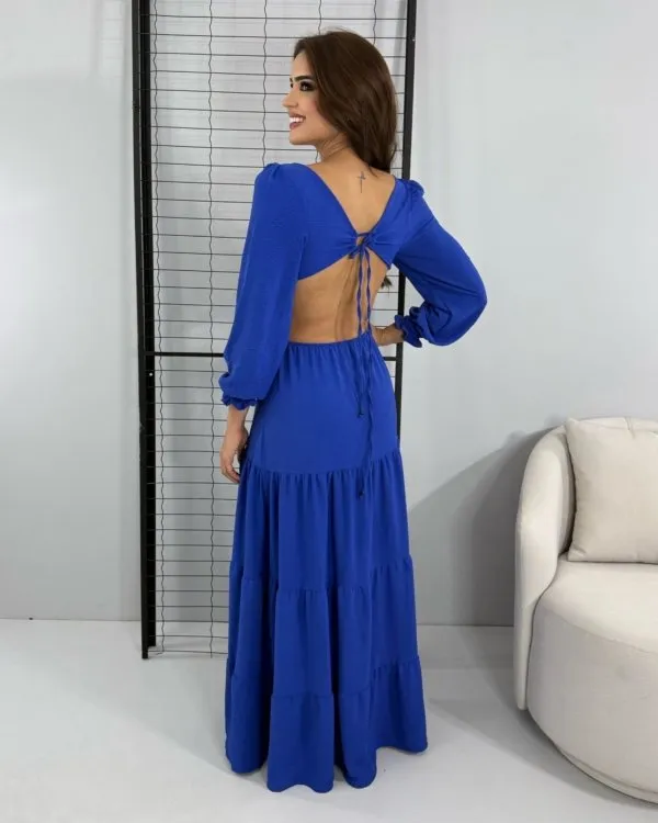 Vestido Rafaella - Azul Royal