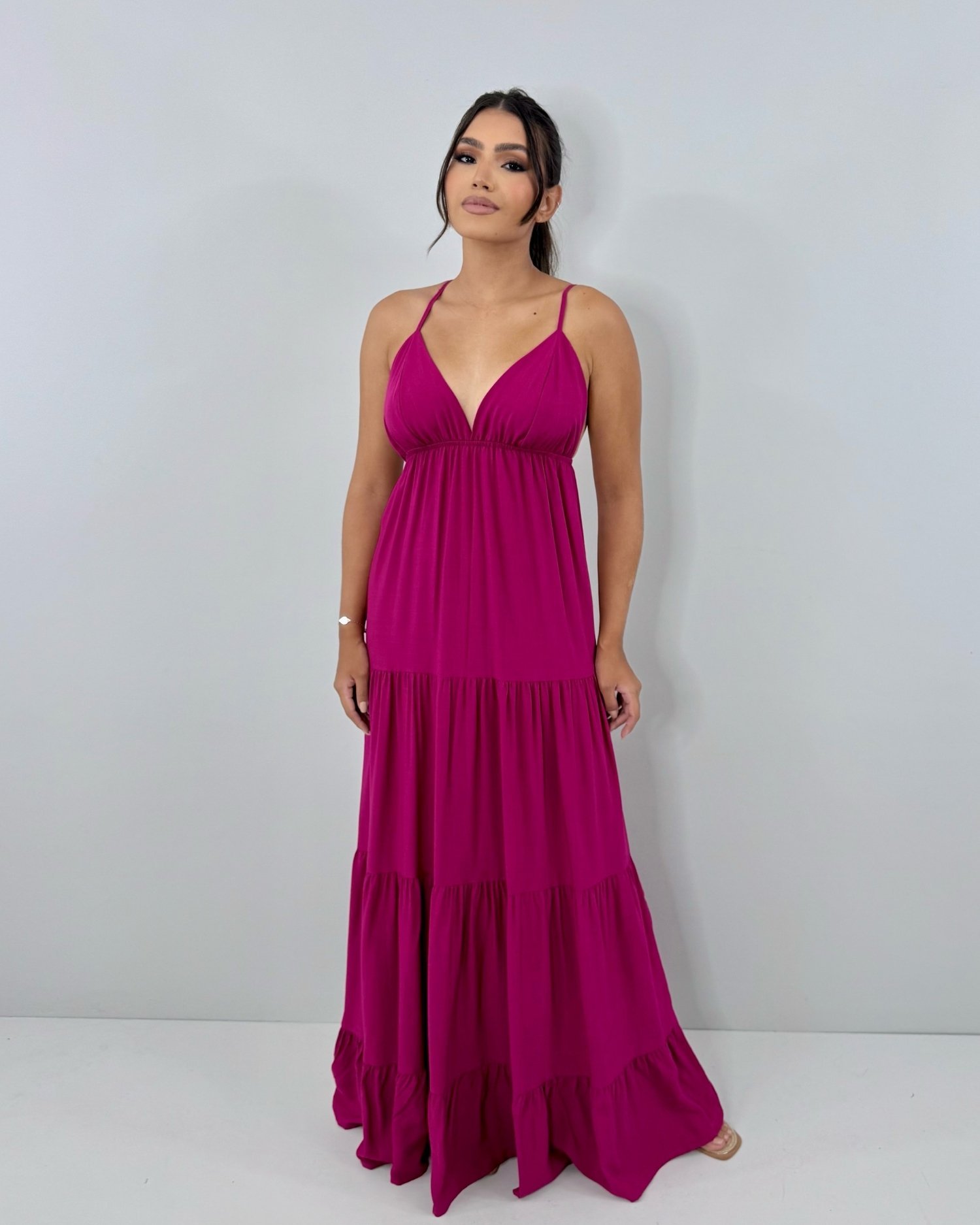 Vestido Sophia - Cereja - Image 3