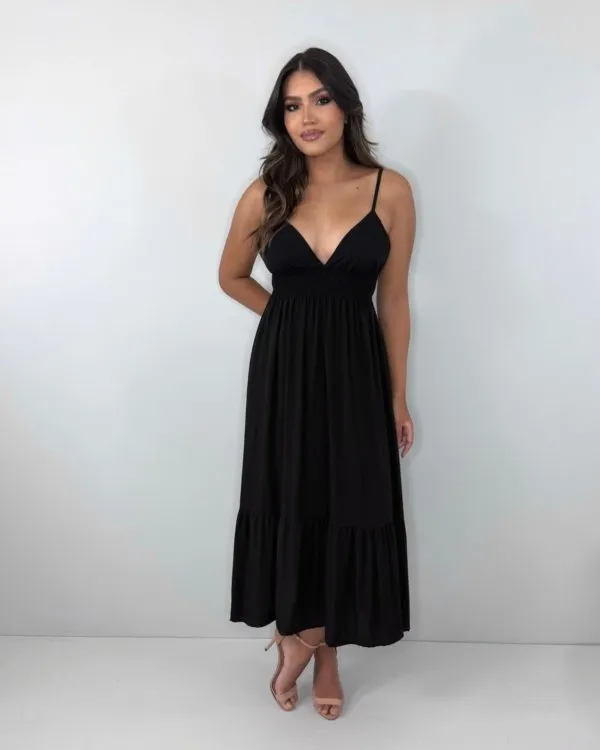 Vestido Beatriz - Preto