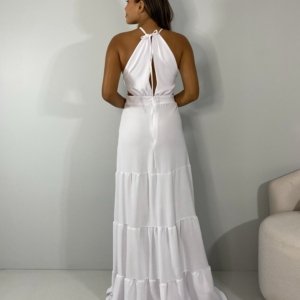 Vestido Estefane Longo - Branco - Image 4