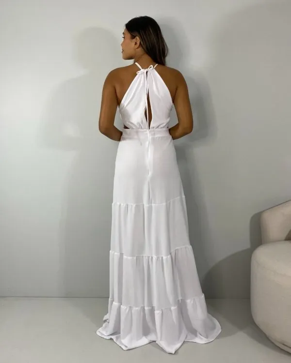Vestido Estefane Longo - Branco