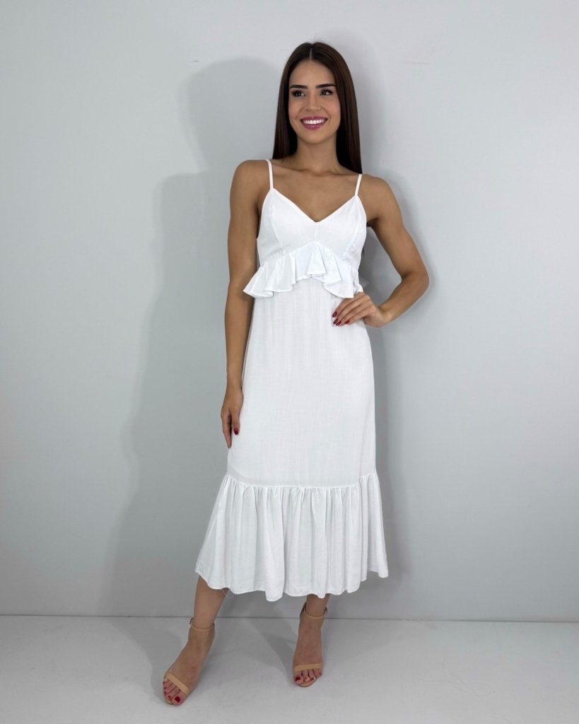 Vestido Maggie - Branco