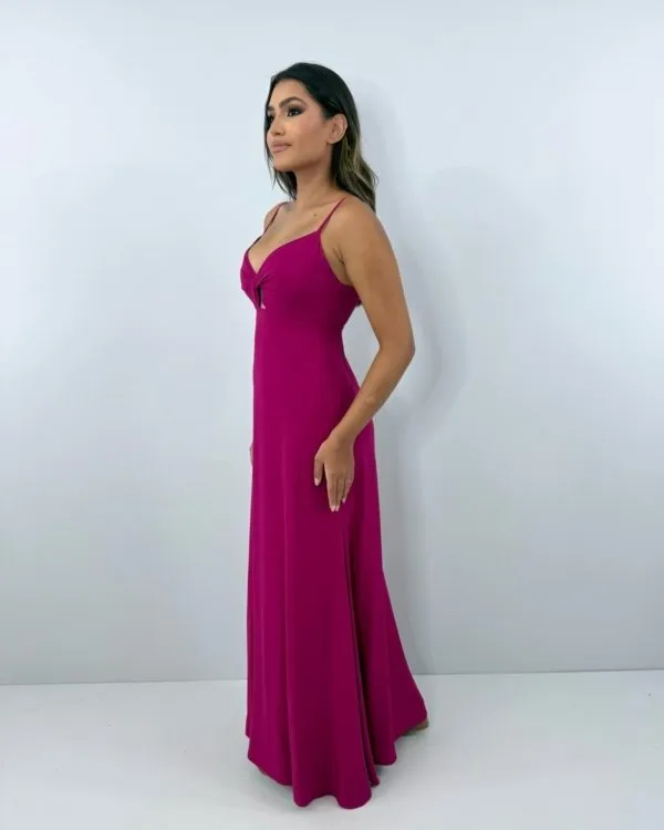 Vestido Eliana - Cereja