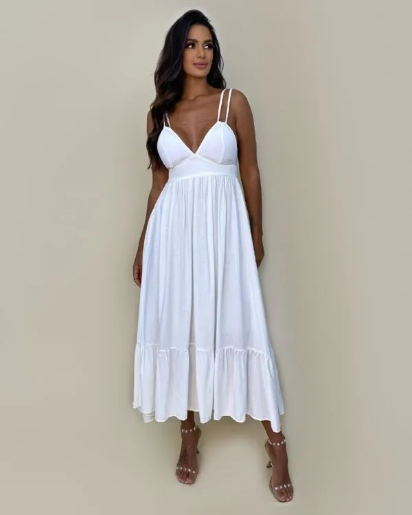 Vestido Maísa - Branco