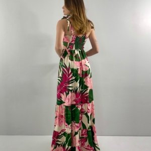 Vestido Pérola - Floral Fundo Bege - Image 6