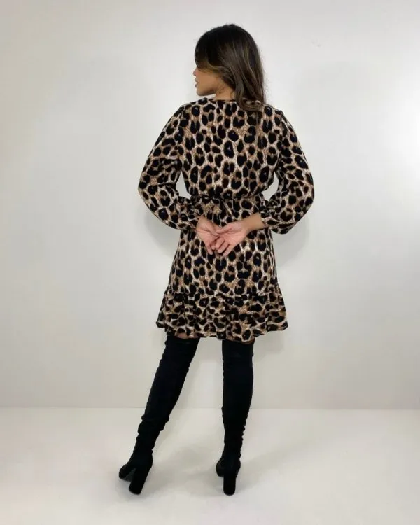 Vestido Lavínia - Animal Print