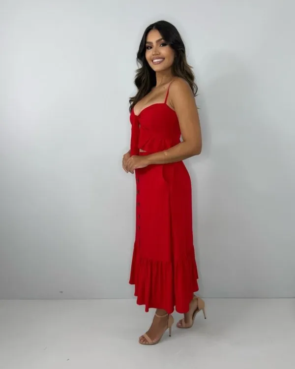 Conjunto Debora - Vermelho