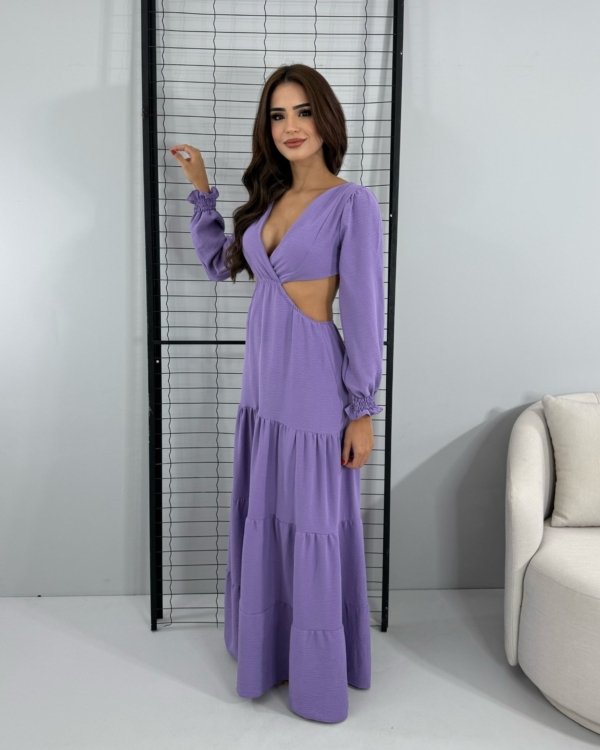 Vestido Rafaella - Lilás