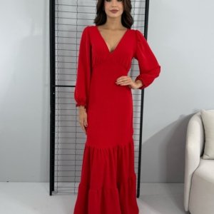 Vestido Mara - Vermelho - Image 3