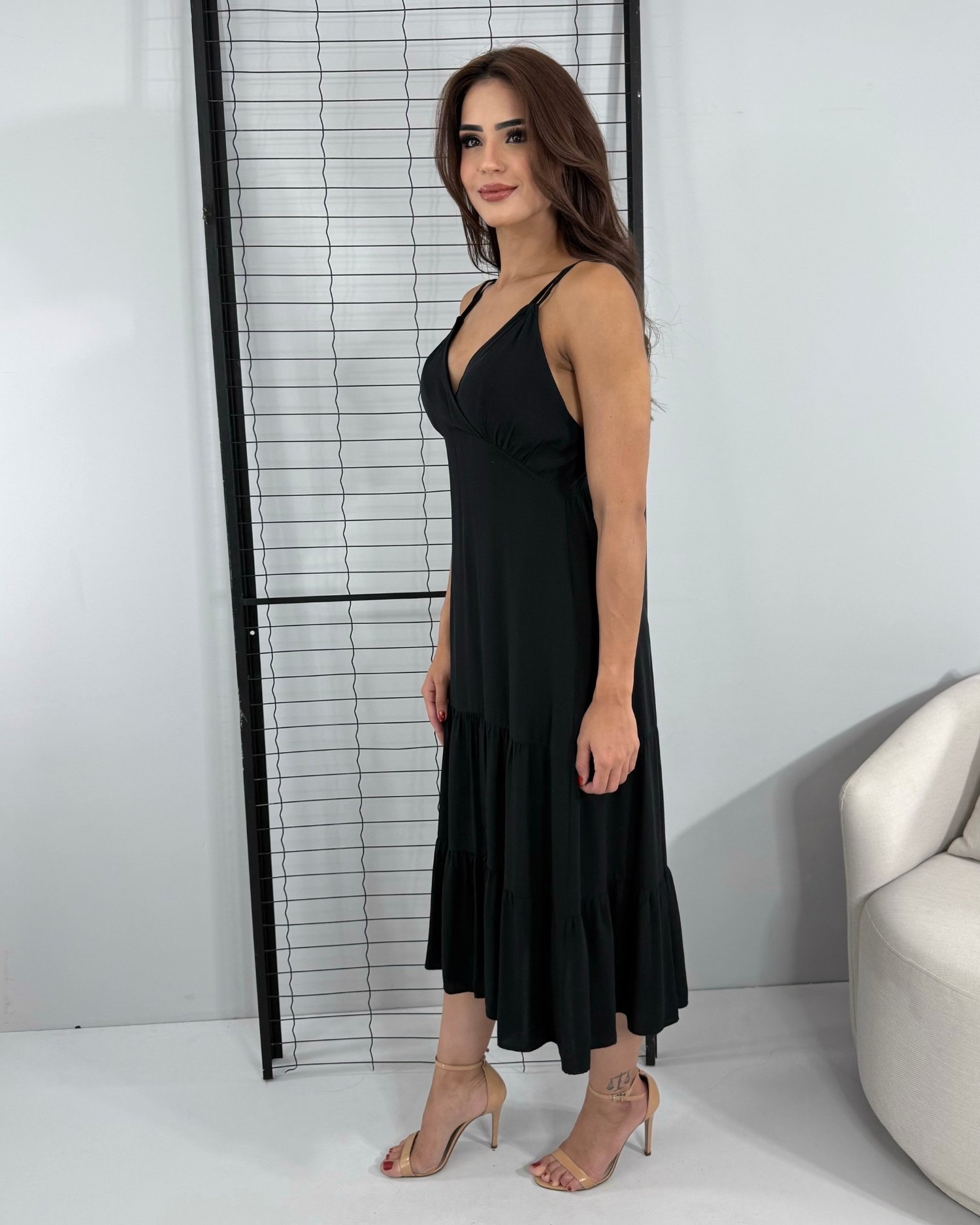 Vestido Madalena - Preto - Image 3