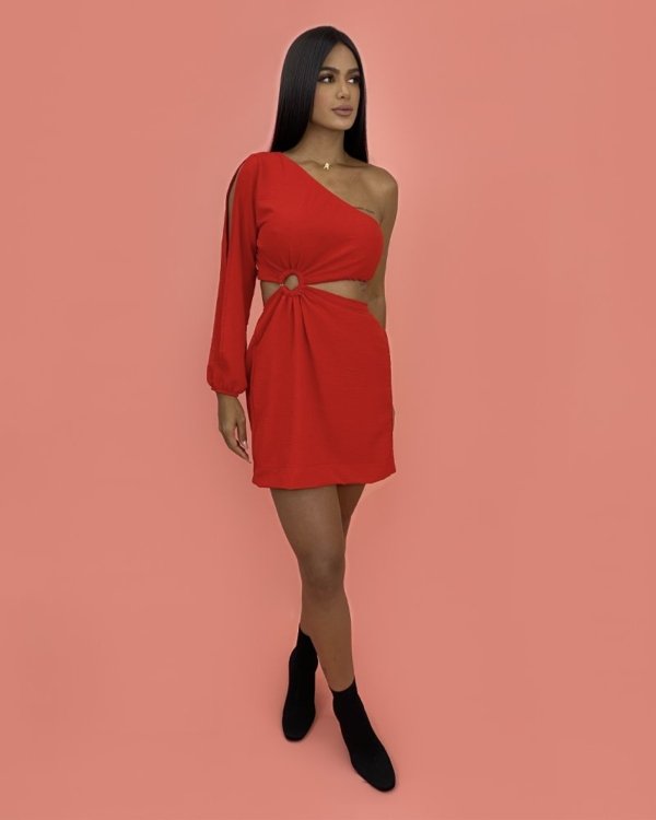 Vestido Rubi - Vermelho
