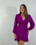 Vestido Maraisa – Fúcsia