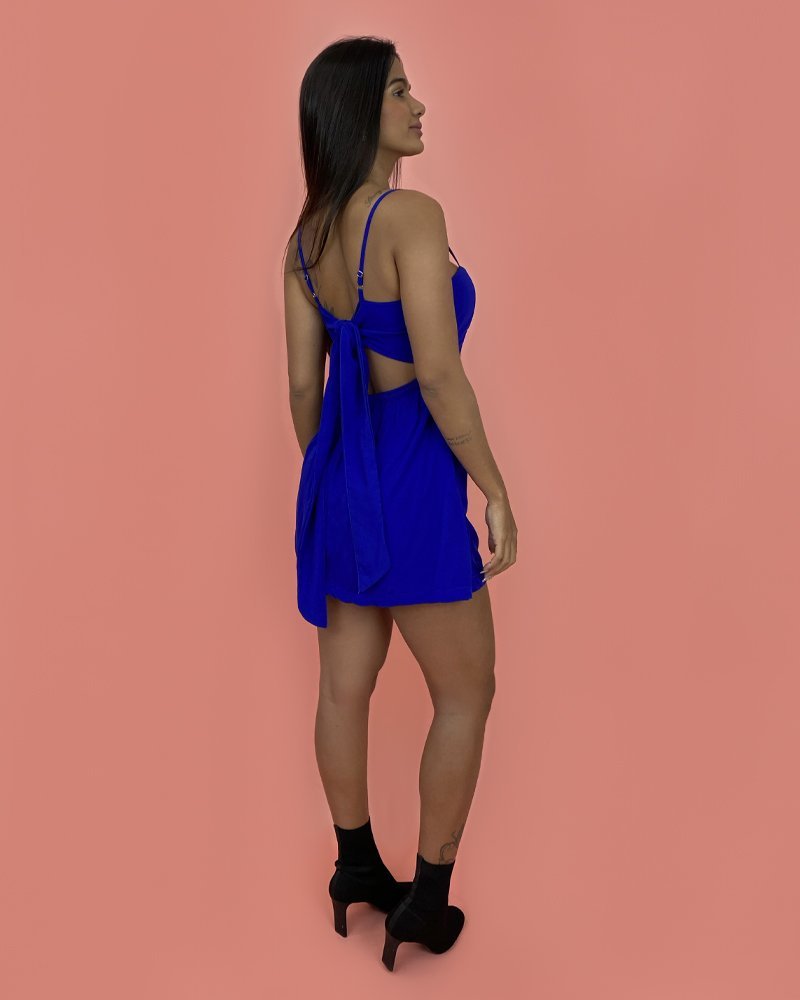Vestido Estela - Azul Royal - Image 2