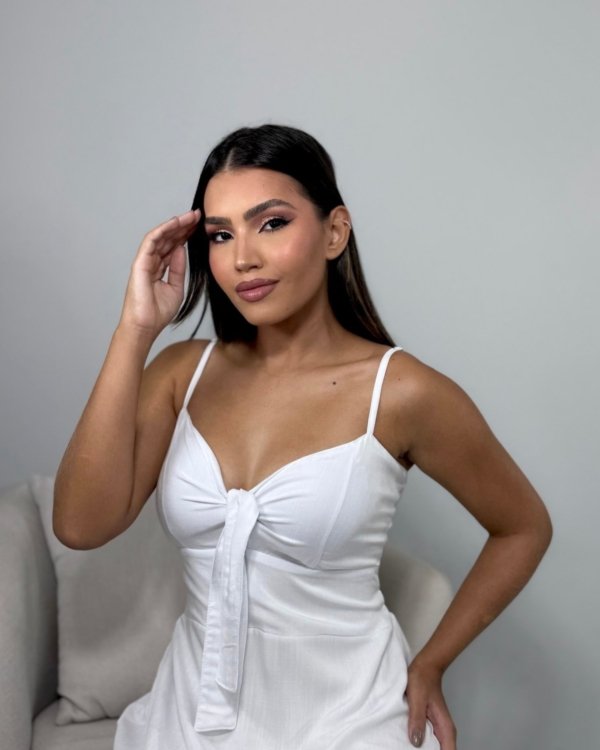 Vestido Camila - Branco