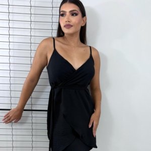 Vestido Anastasia - Preto - Image 1
